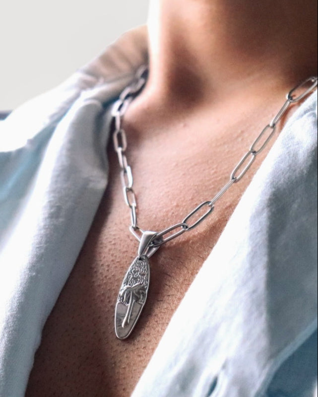 Surfer Pendant Chain