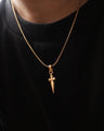 Dagger Pendant Chain (Golden)