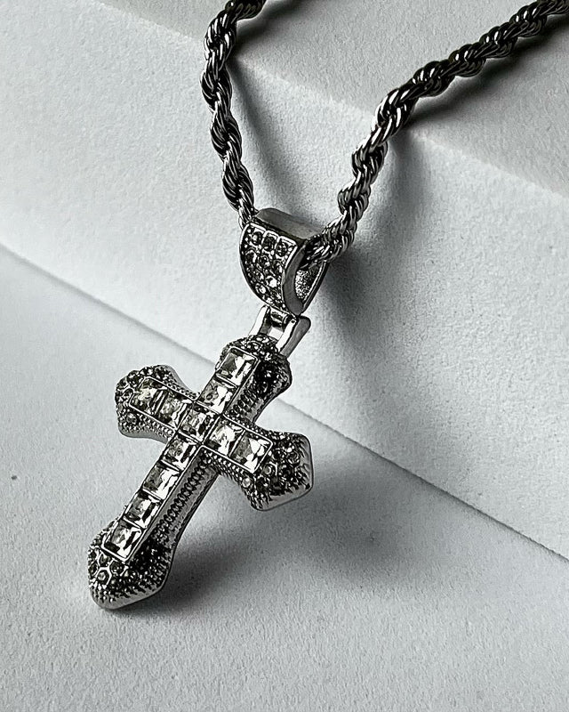 Iced Out Cross Neckchain