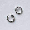 Non-Pierced Hoops (Pair)