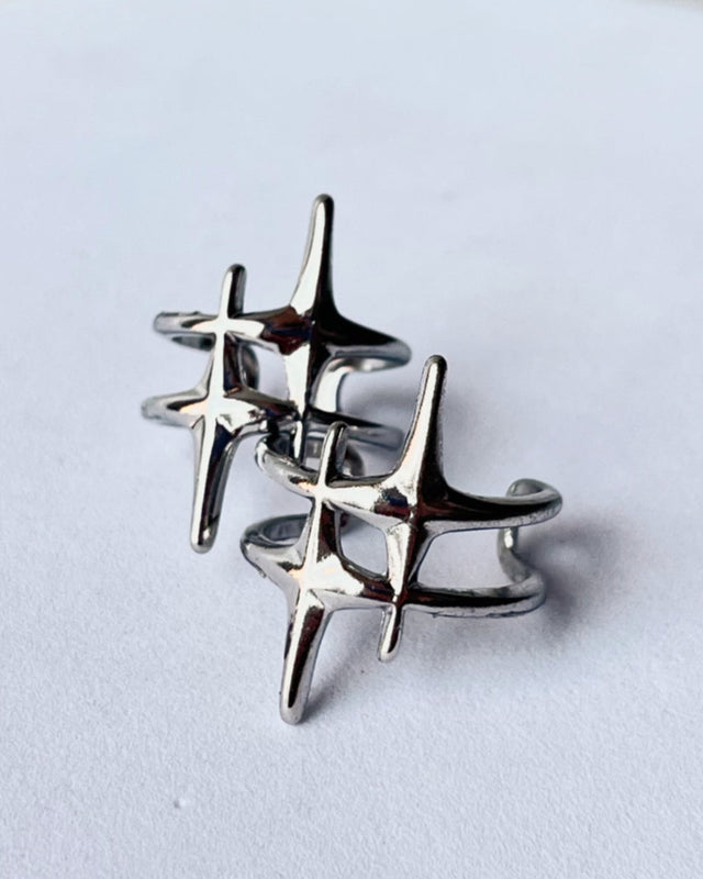 Twin Star Ring