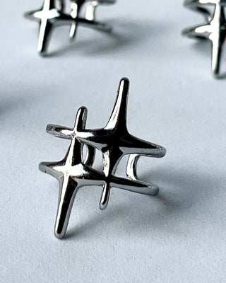 Twin Star Ring