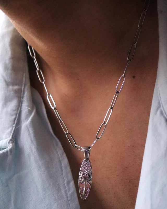 Surfer Pendant Chain