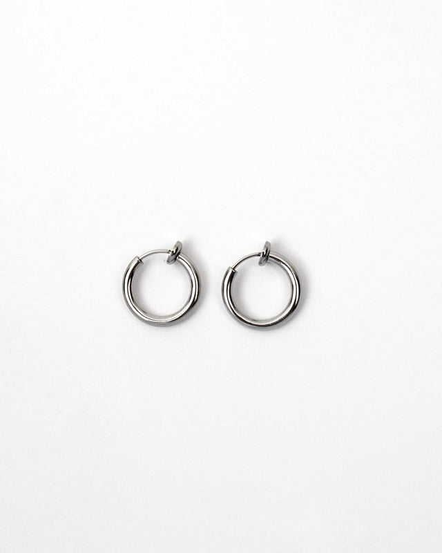 Non-Pierced Hoops (Pair)